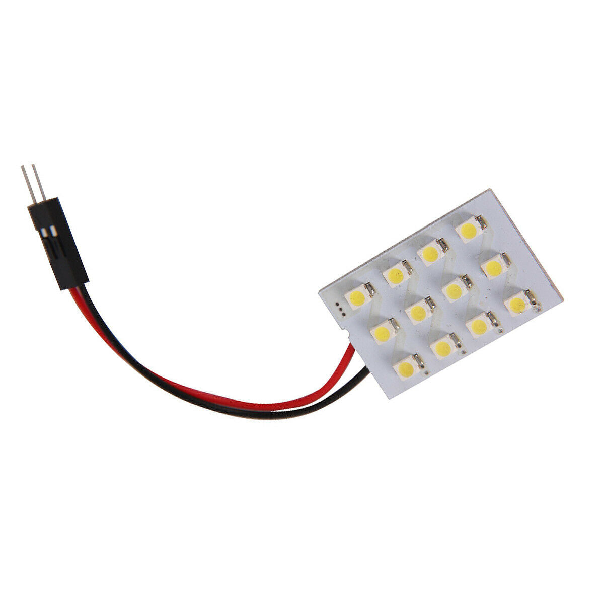 24 SMD COB Panel Lights LED Car Interior 12V Lamp Bulb Dome White Light