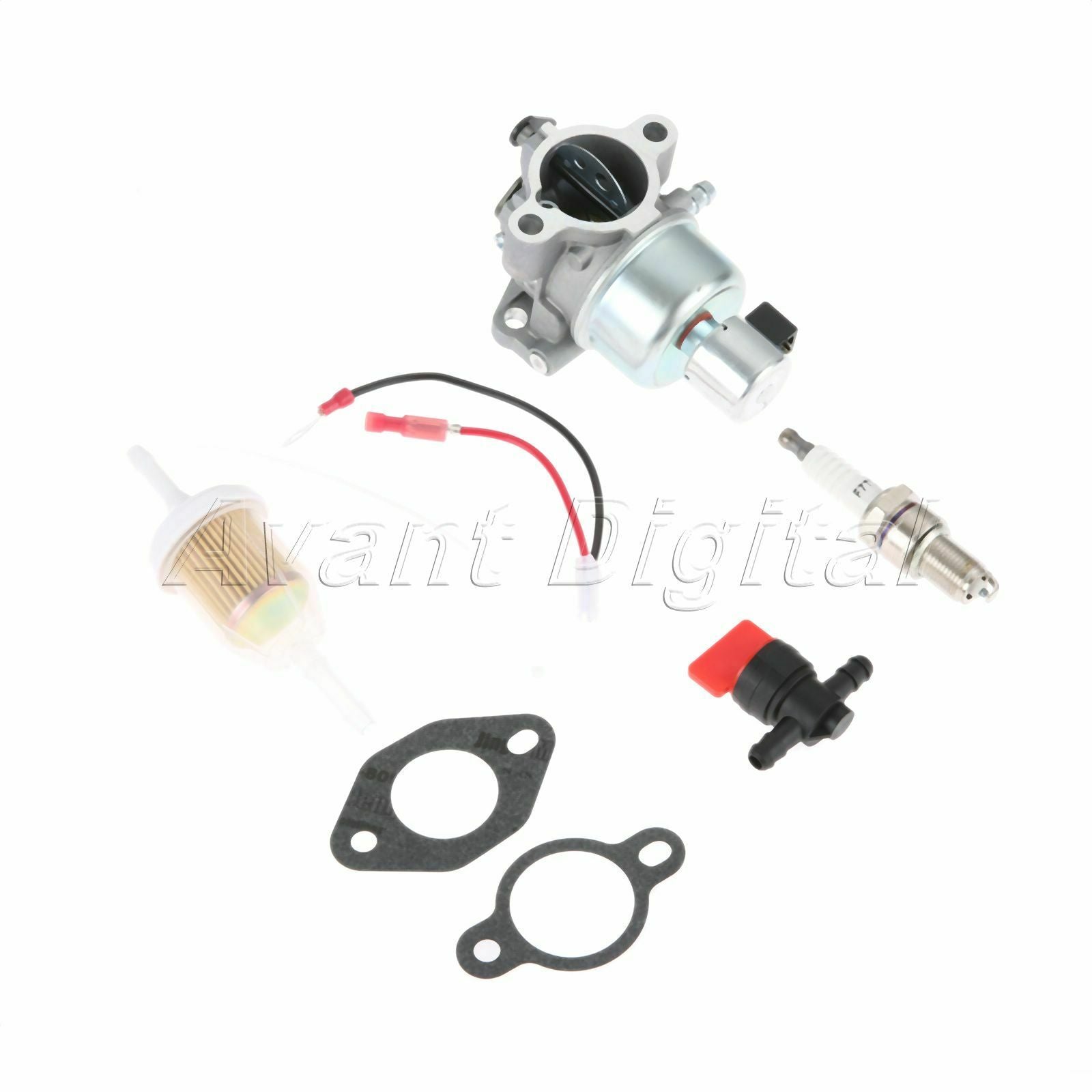20-853-33-S Carburetor + Fuel Filter Fit For Kohler Courage Series SV470 SV480