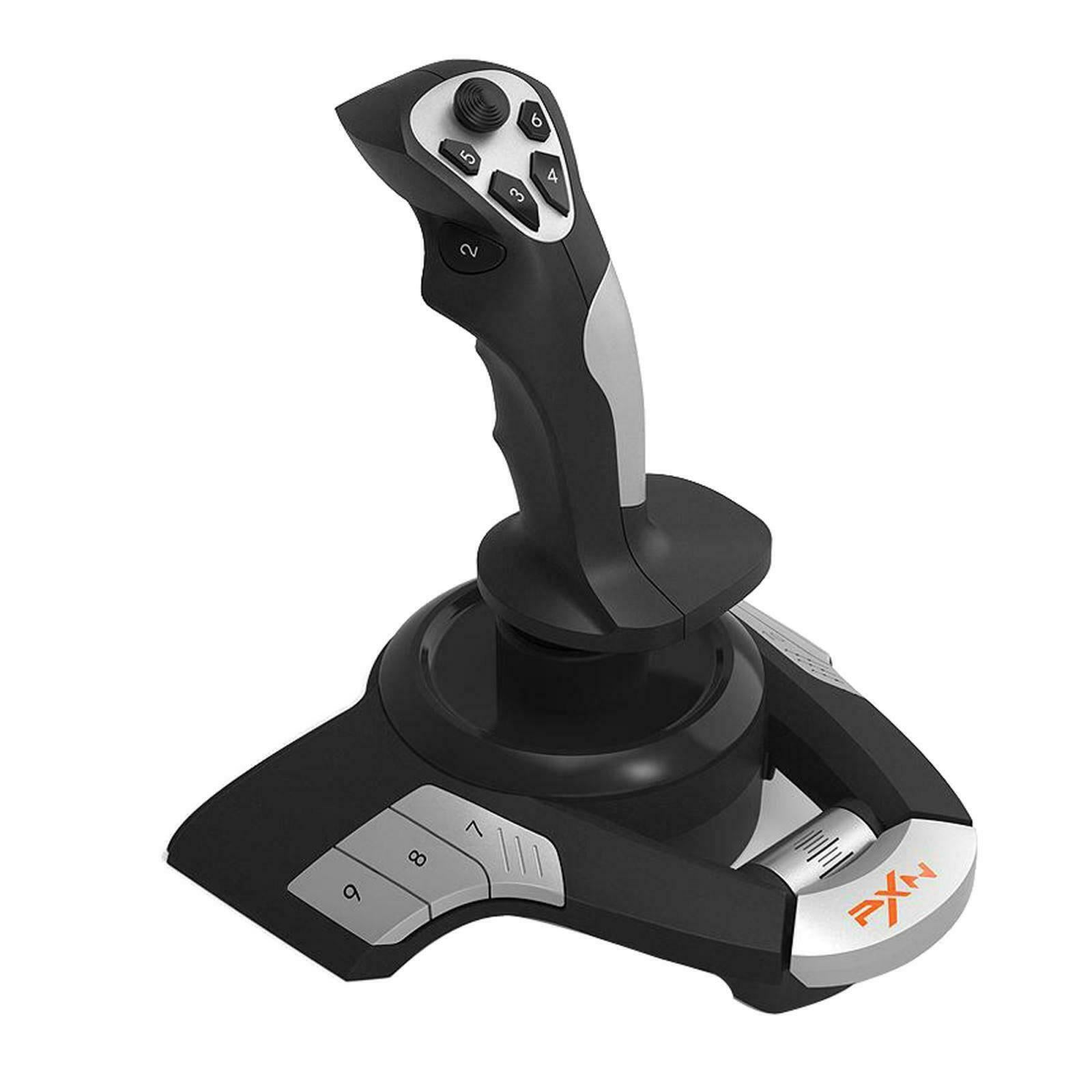 Vibration Flight Stick Joystick Controller for Flight Simulator Games 4 Axis