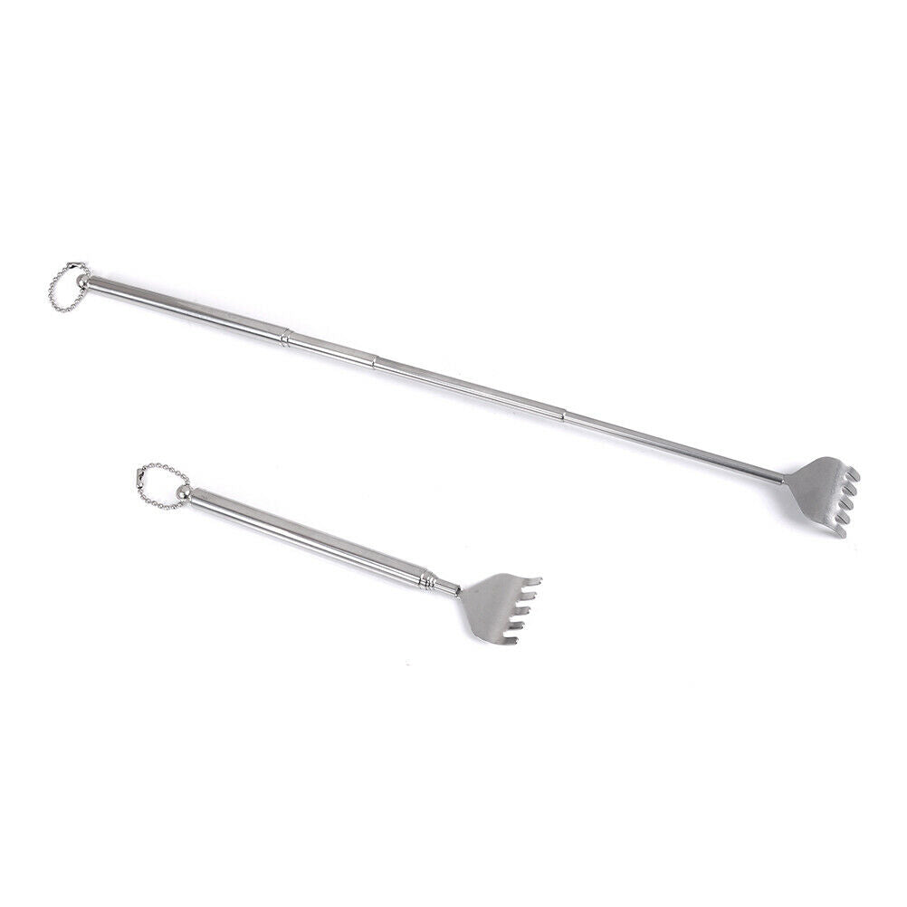 Practical handy adjustable stainless steel back telescopic scratcher mass.l8