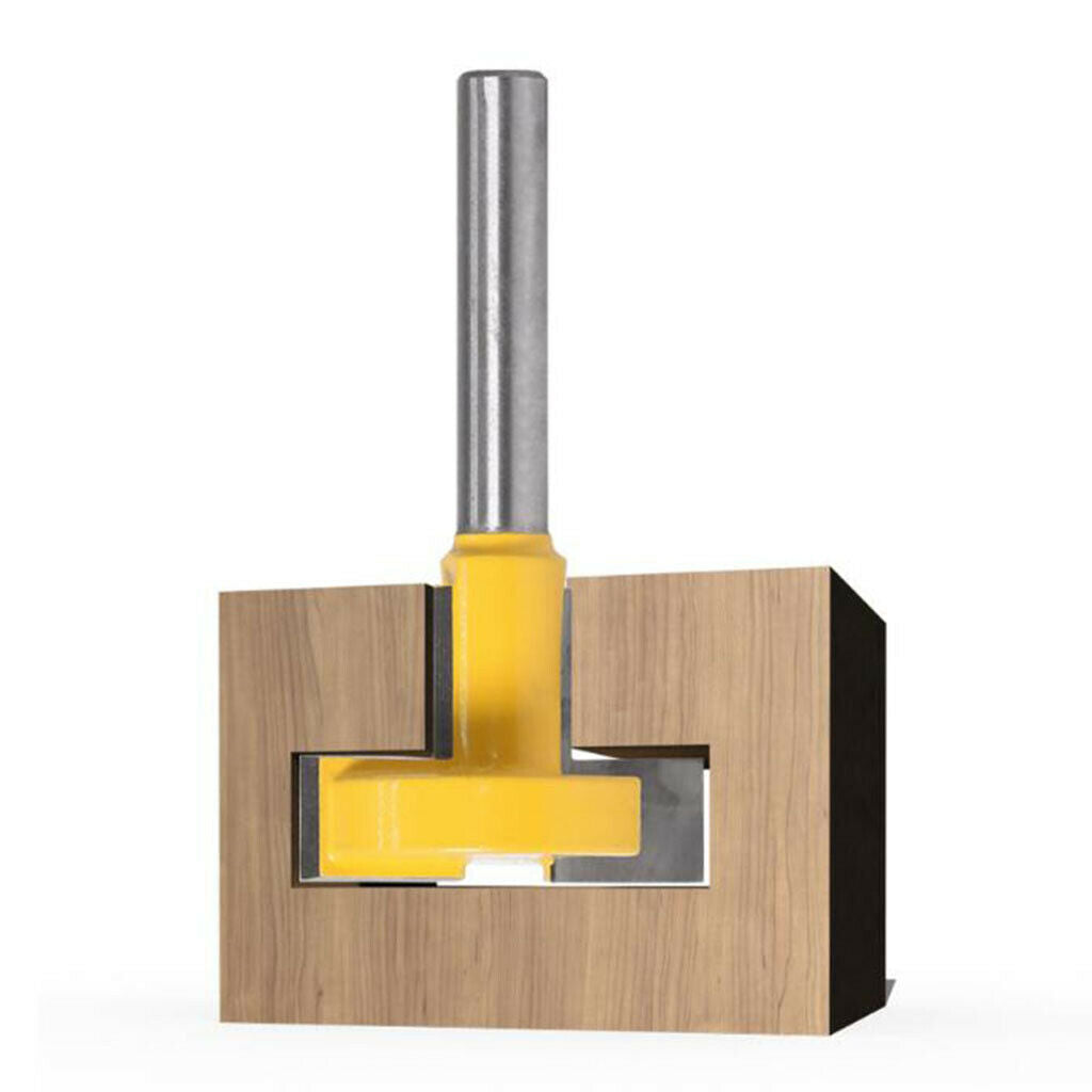 6mm Shank Woodworking Slotting Router Bit Milling Cutter 8mm Thick Tool