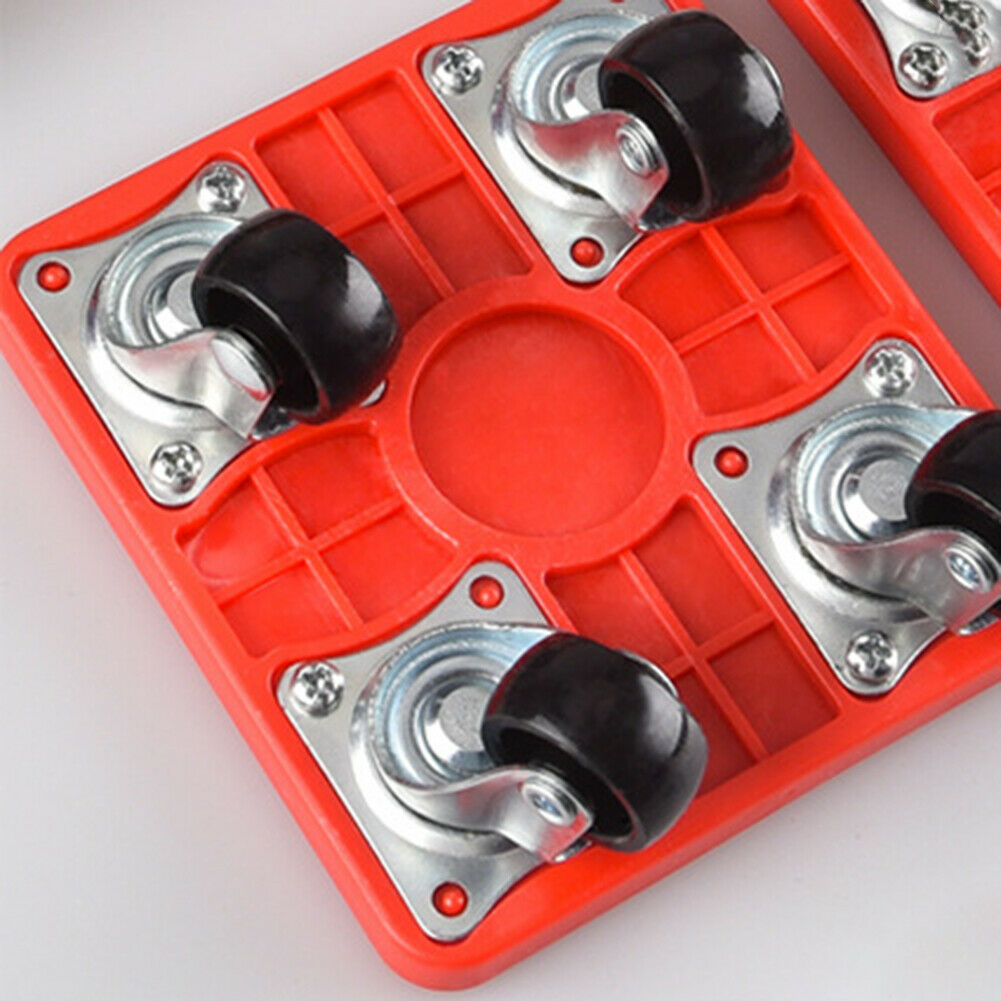 5pcs Moves Furniture Tool Transport Shifter Moving Wheel Slider Remover Set
