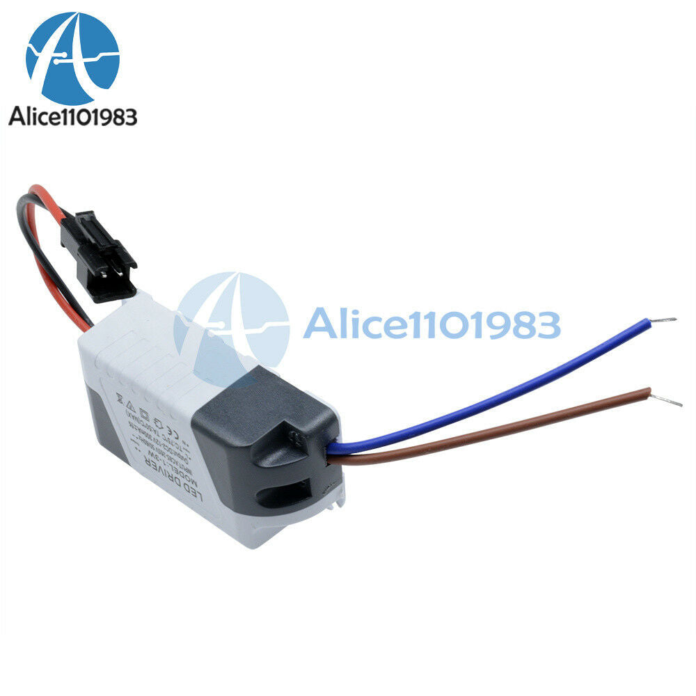 2PCS 3X1W AC 85V-265V to DC 12V LED Electronic Transformer Power Supply Driver