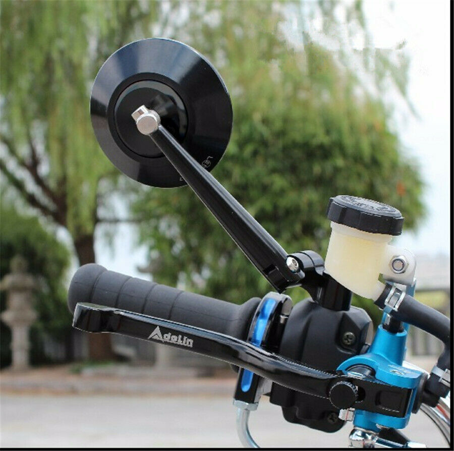Motorcycle Aluminum Side Mirror Round Rearview Mirror For Monkeys Scooter Bike