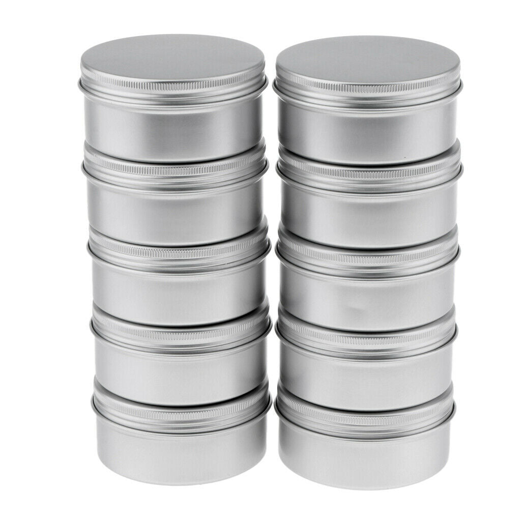 22 Packs 150ml+10ml Lotion Lip Balm Soap Tins Tea Leaf Pills Glitters Jars