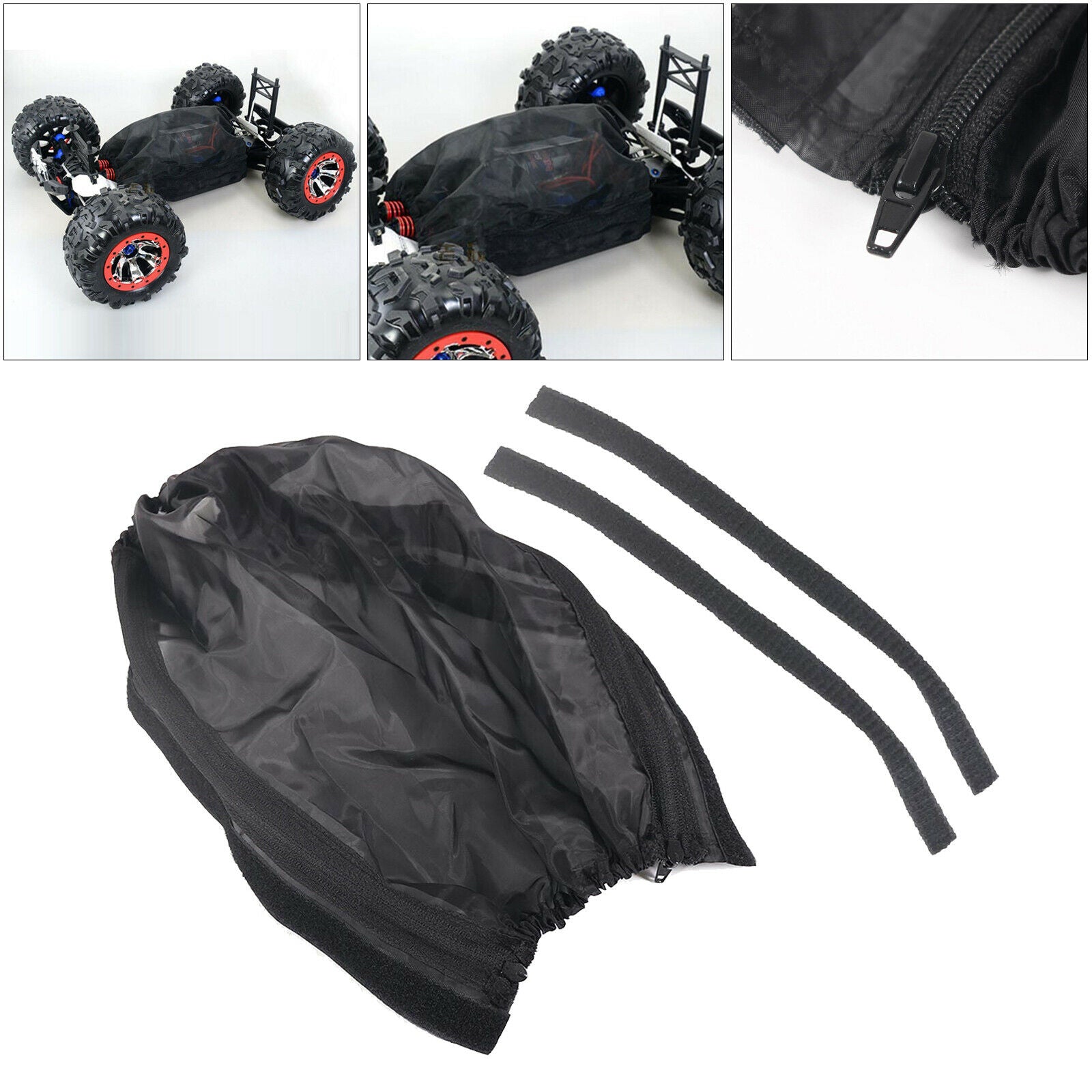 Dustproof Dirt Cover Zipper Prevention for E-Revo 2.0 Summit 1:10 RC Car