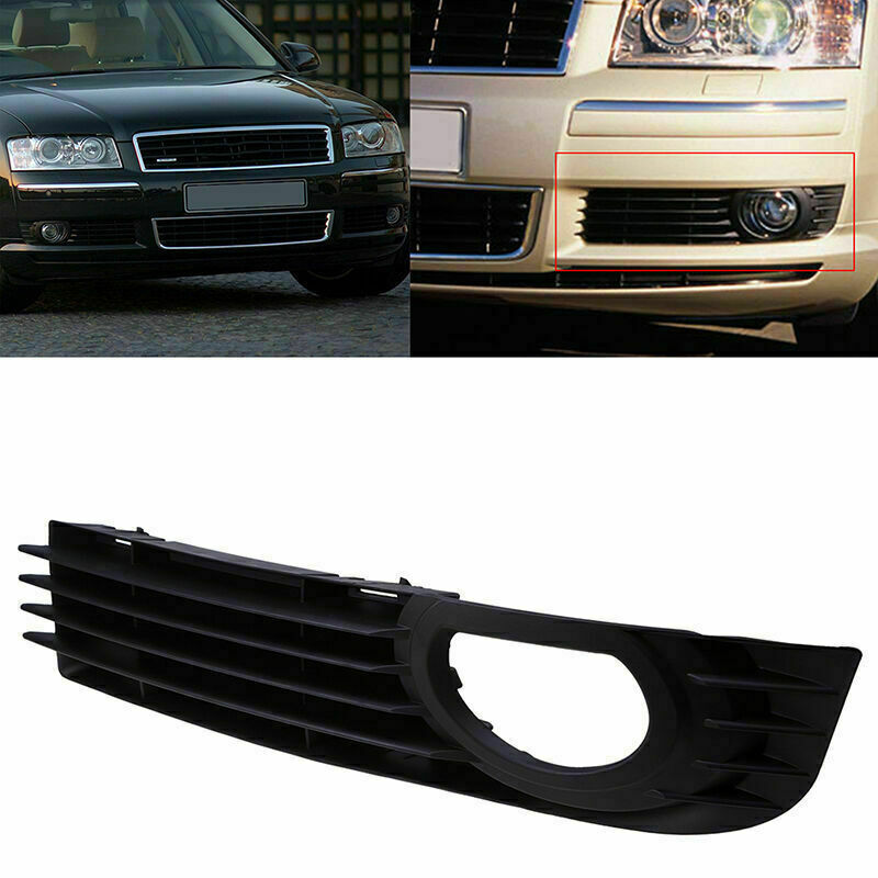Front Left Sode Lower Grille Fog Light Lamp Bezel Cover For Audi A8 D3 2006-2008