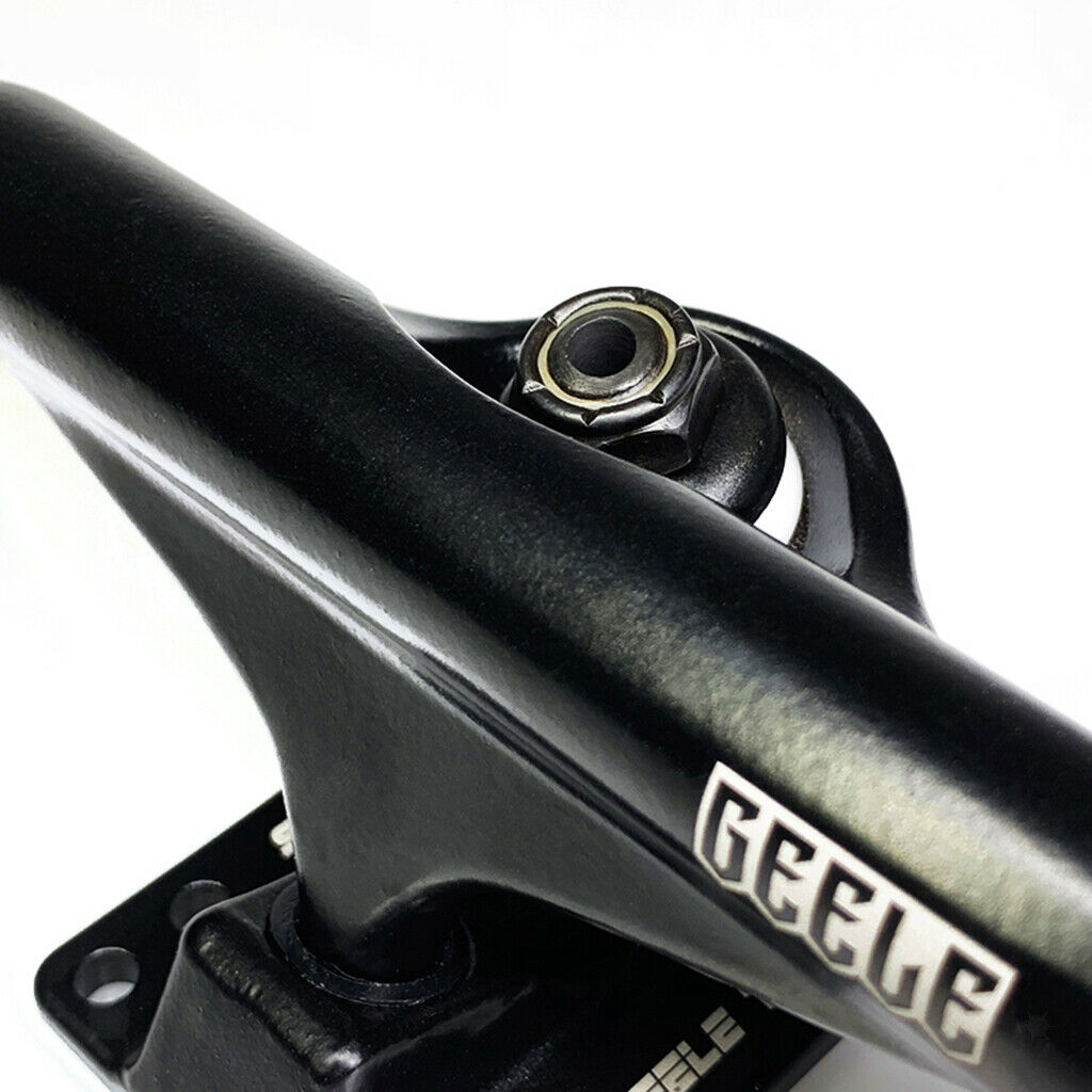 Pack of 2 Lightweight Skateboard Truck Durable Longboard Trucks 7cm Black