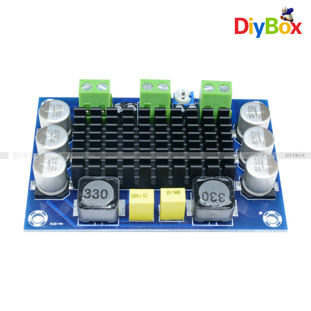 DC 12-24V 100W TPA3116D2 DA Mono Channel Digital Audio Power Amplifier Board car