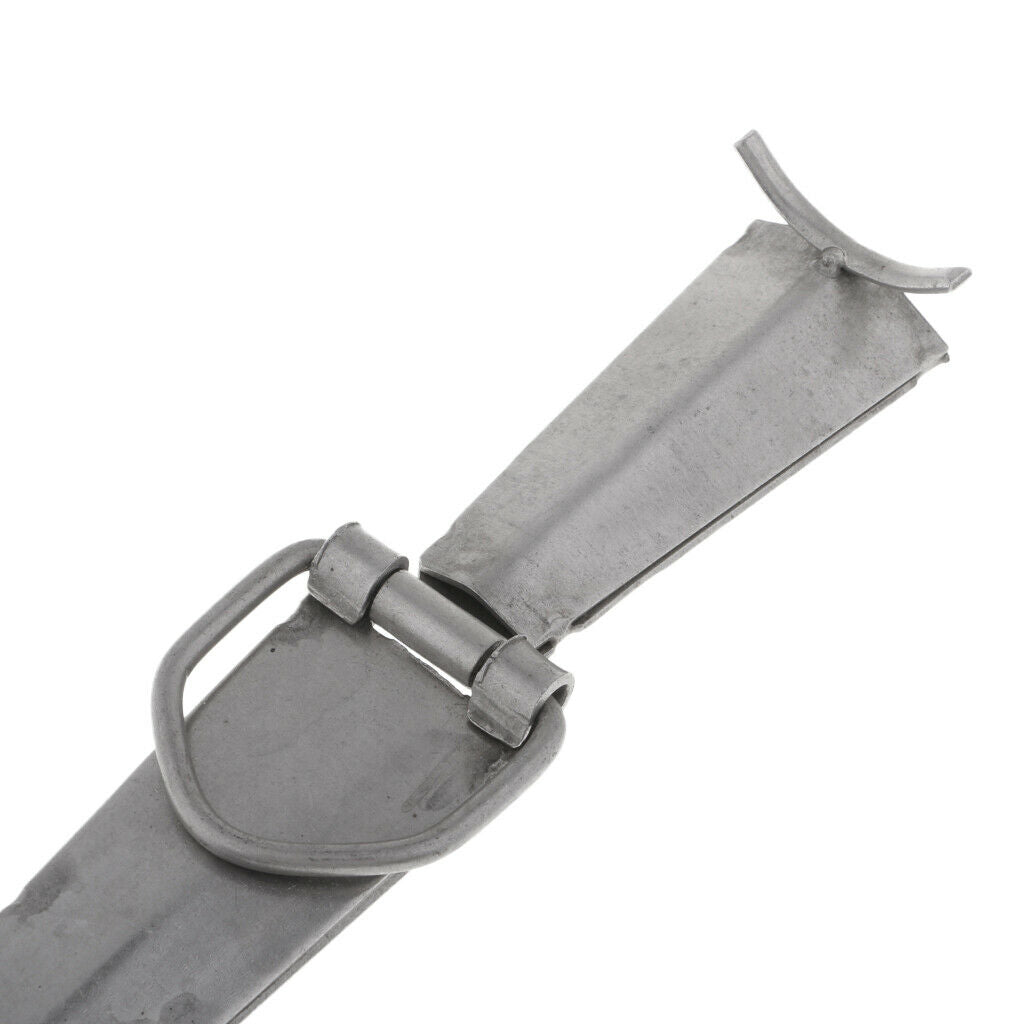 Foldable Stainless Fishing Rod Pole Holder Ground Inserts Support Stand Rack