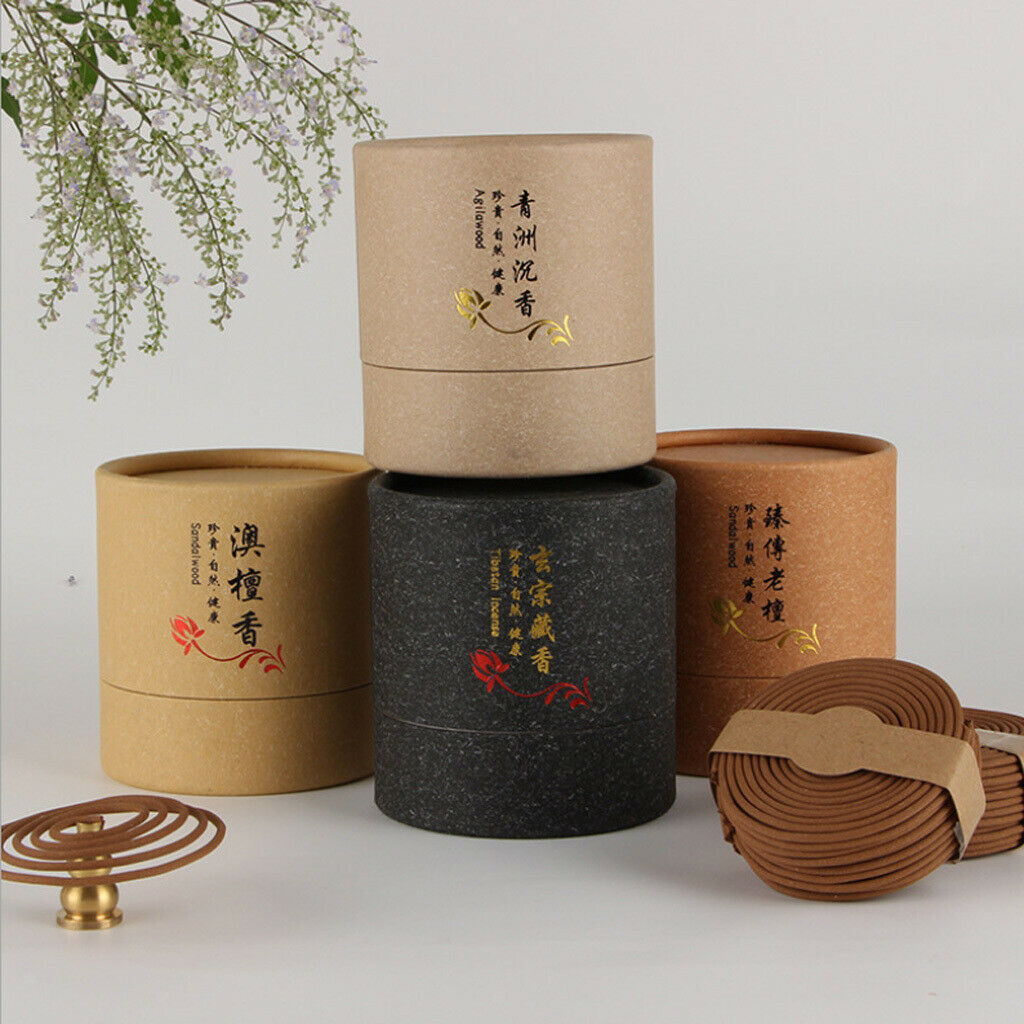 Sandalwood Agilawood Tibtan Incense Coil Spiral Incense Home Fragrance 04