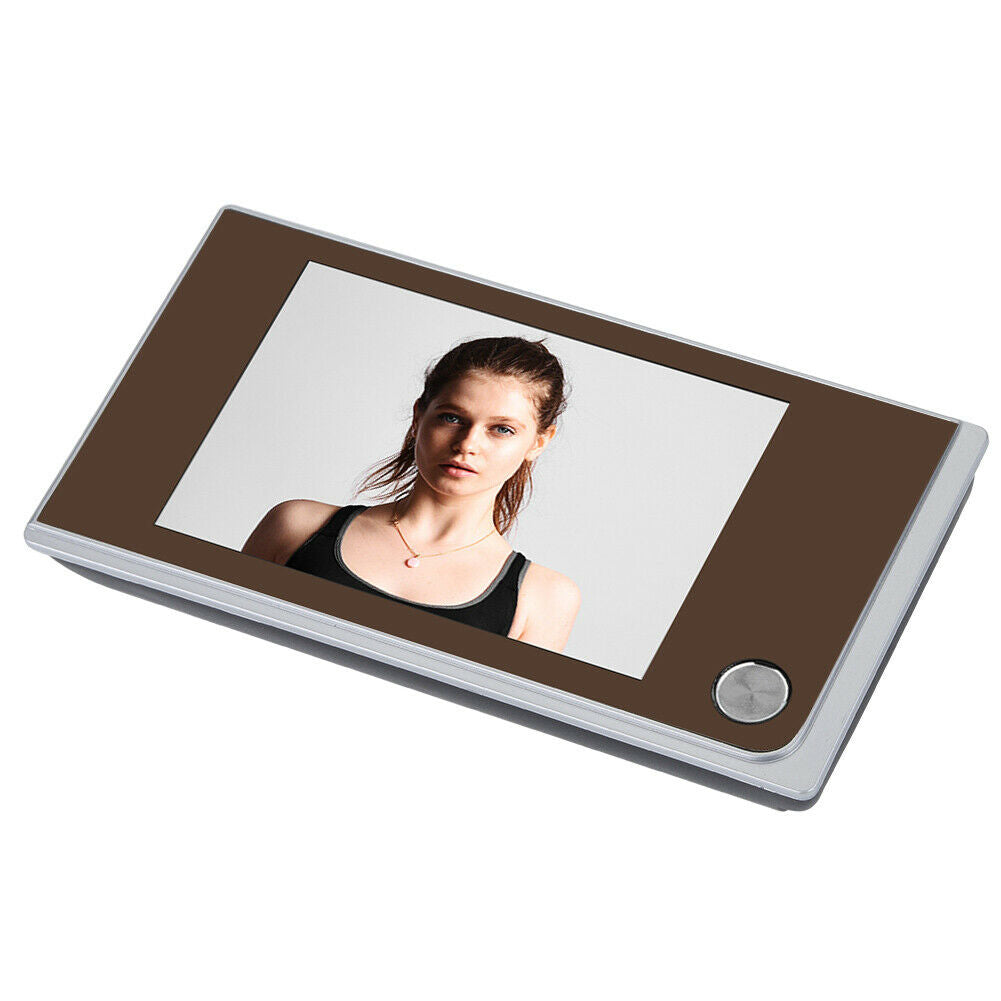 3.5" Security Doorbell Peephole LCD Viewer 120Â° Door Eye Bell Camera Door Bell