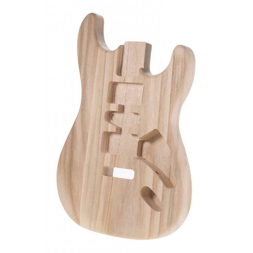 Wooden Electric Guitar Body Replacement Part 40x32x4.2cm