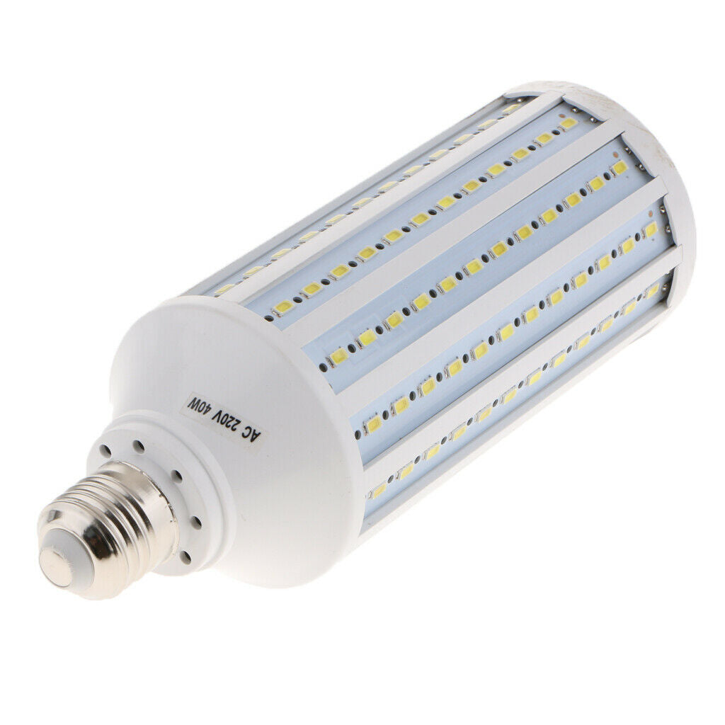 6500K daylight LED cornbulb 40 watts for photography backyard basement