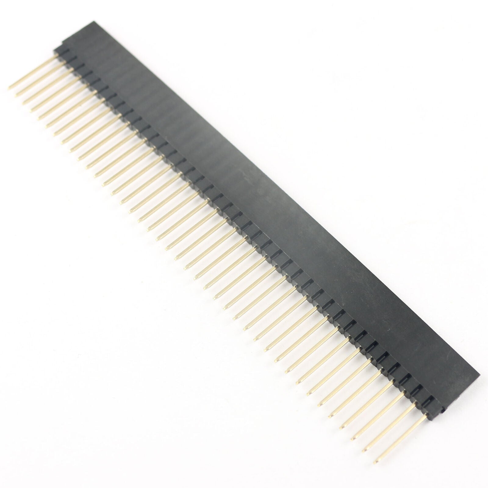 10Pcs 2.54mm Pitch 40Pin Long Single Stackable Shield Female Connector F Arduino
