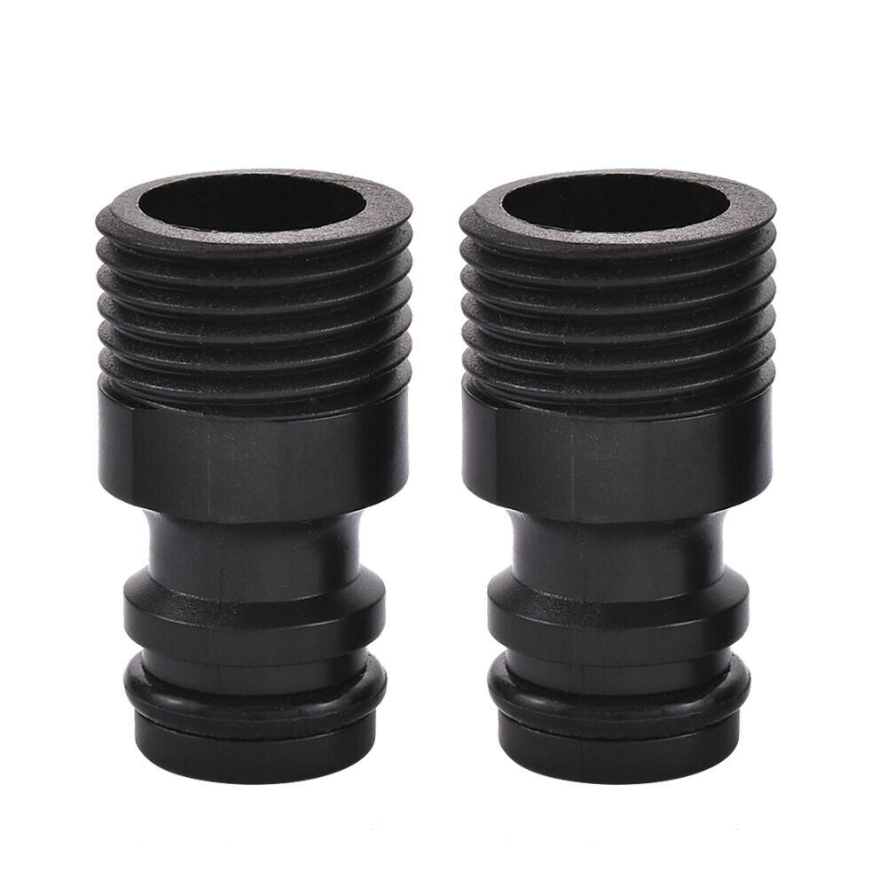 new 2pc 4point External thread Close Pipe Nipple Threaded Fitting Pipe Connector