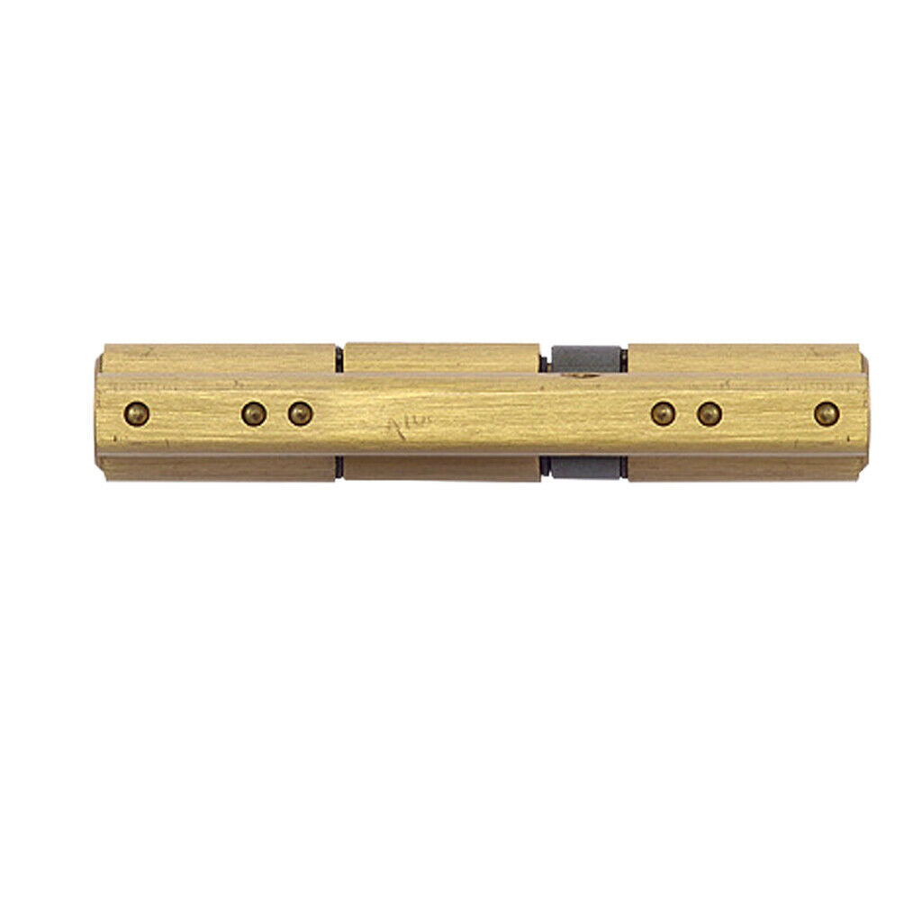 75MM 27.5/10/37.5 Double Sided Groove Brass Key Cylinder Door Lock 8 keys