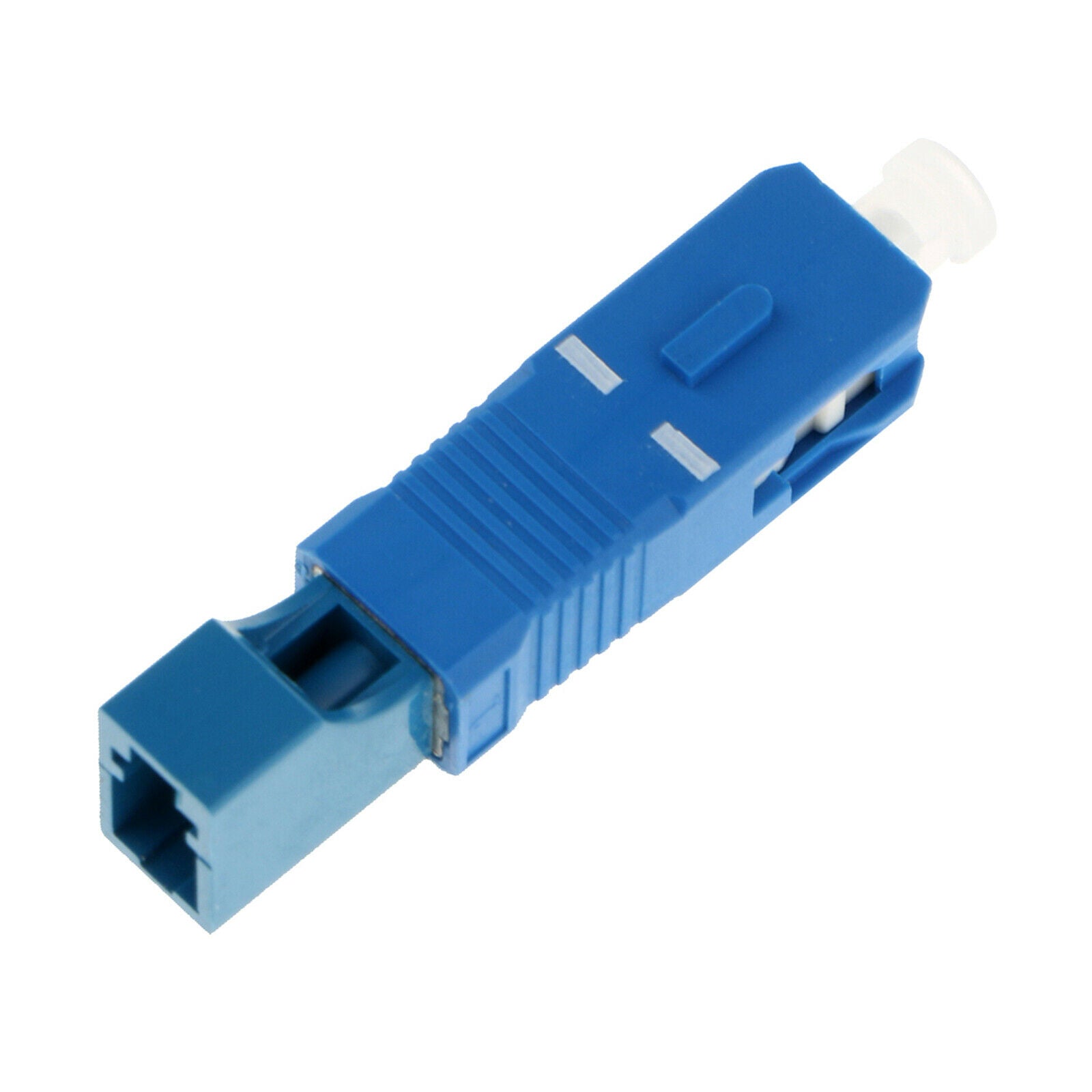 2Pcs Single Mode SC to LC Adapter Connector for Optical Power Meter Blue
