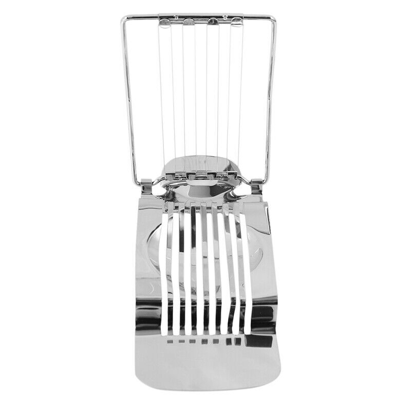 1Pcs Stainless Steel Boiled Egg Slicer Section Cutter Mushroom Tomato Cutter KX7