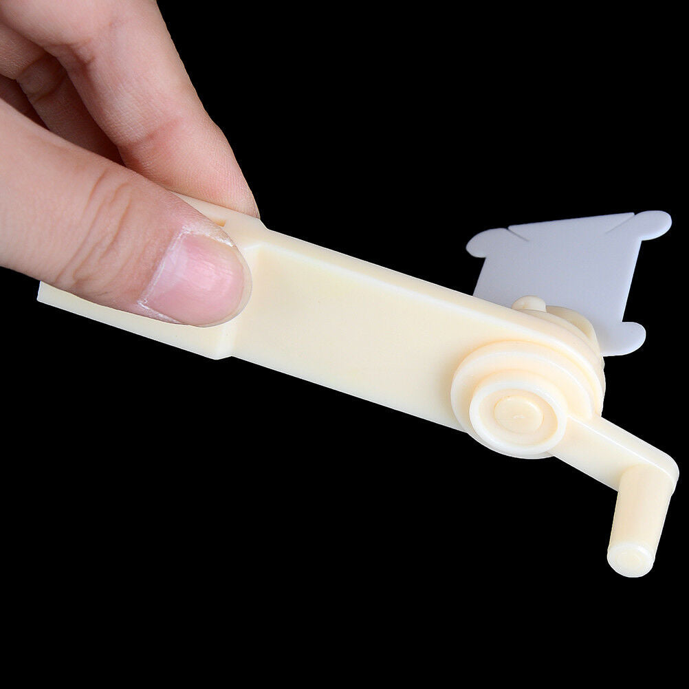 String winder&30pcs plastic embroidery floss&craft thread bobbins for stora BDAU
