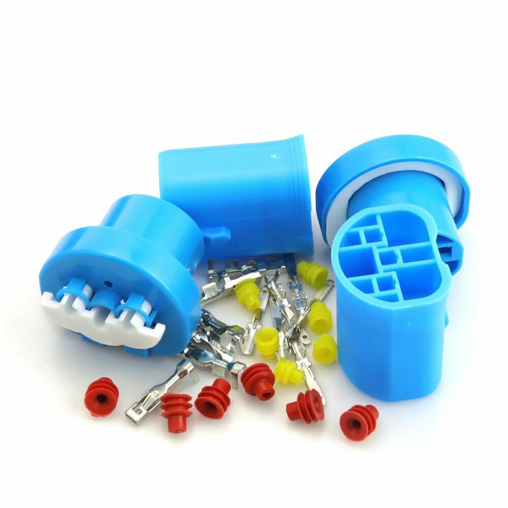 9004 HB1 9007 HB5 Male Female Connector HID Bulbs Terminal Plugs For Fxrd Rxnger
