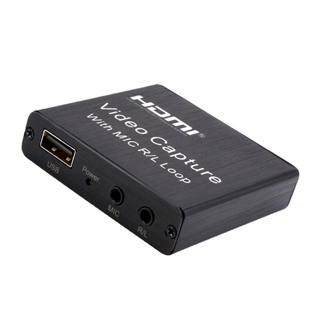 Capture Card USB 2.0   Game Capture Card Device with   Loop-out Support HD
