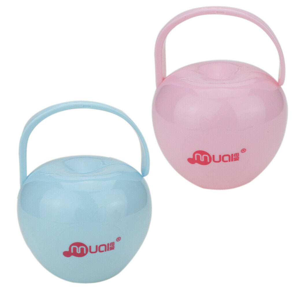 Baby Dummy Soother Container Holder Pacifier Travel Case Storage Box Style