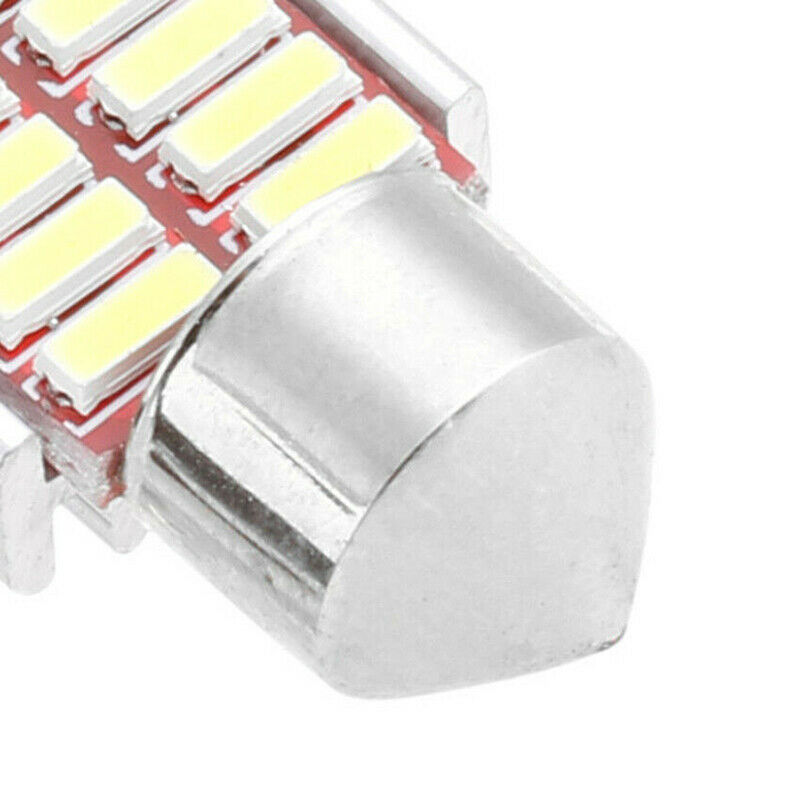 2Pcs 31mm 4014 12SMD C5W Car LED Light Canbus Dome Interior Reading Lamp.l8