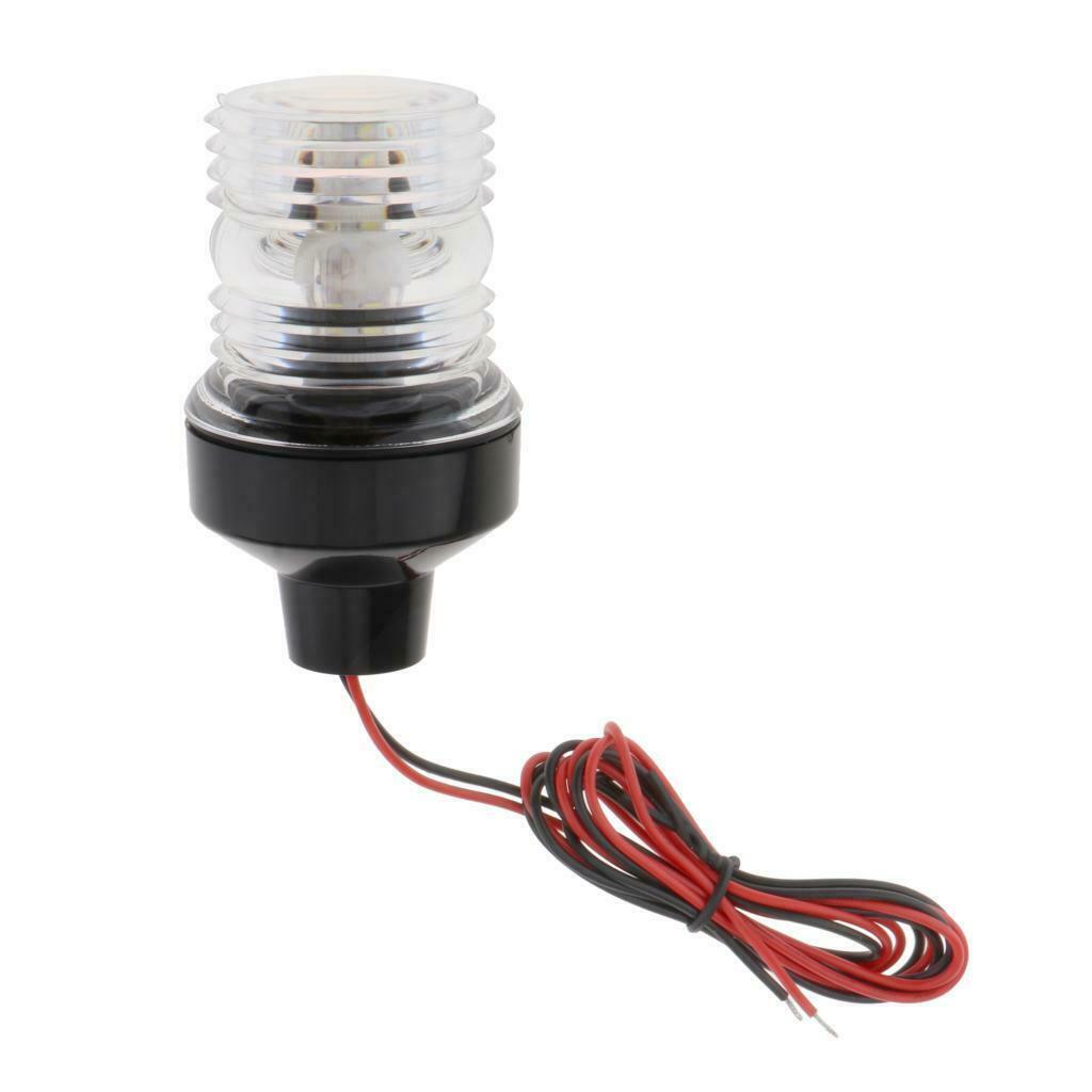 12-24V Marine Boat Navigation LED Light All-round IP66 Lamp w/ 3.28ft Cable