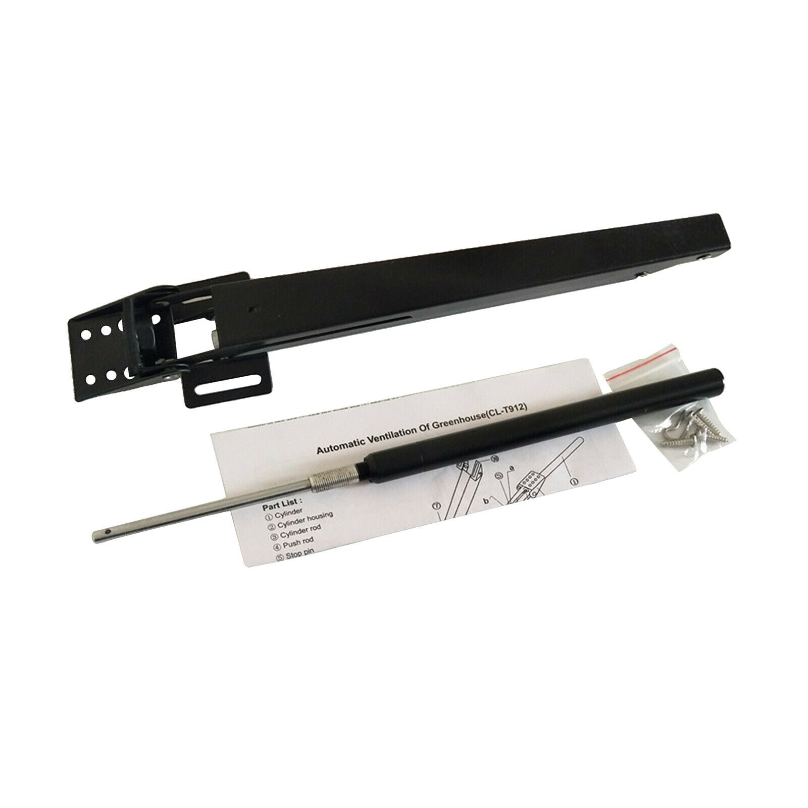 Iron Automatic Window Opener Maintains Best Temperature for Grow Greenhouse