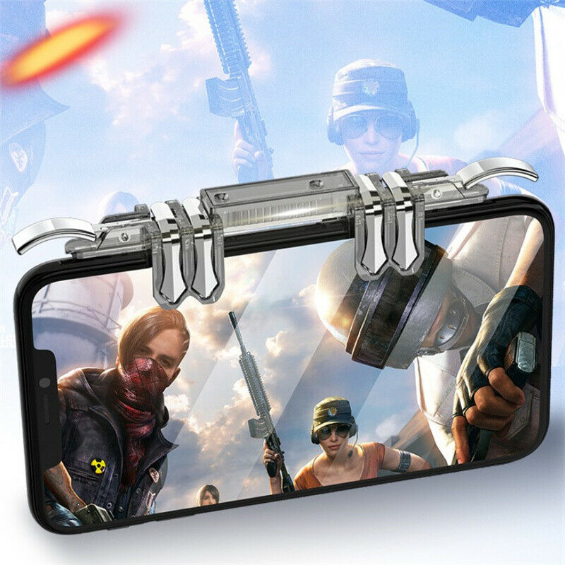 Mobile Trigger Gamepad Controller Touch Button Shooter Grip Trigger Aim Joystick