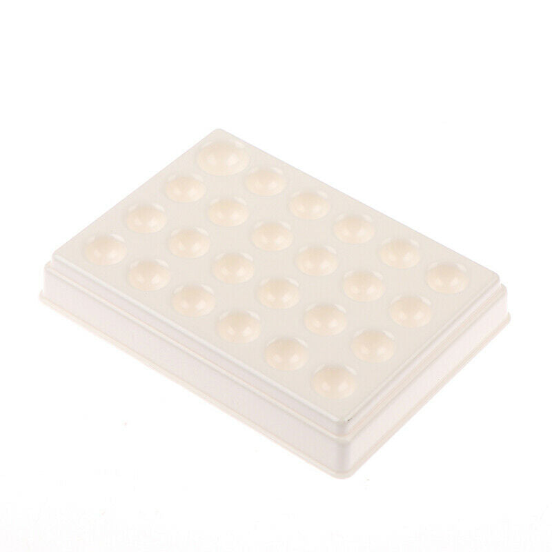 Dental Lab 24slots Plastic Palette Watering Plate Mixing Plate Stain Mixing Tool
