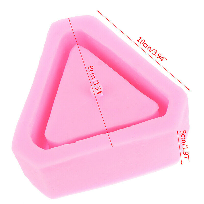 Geometric Shape Silicone Mold Flower Succulents Plants Cement Planter MoldBDAU