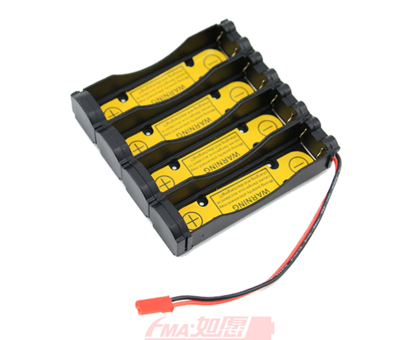 Protected Holder Case for 4S1P 14.8v 14.4v 18650 17670 Li-ion Battery Charge