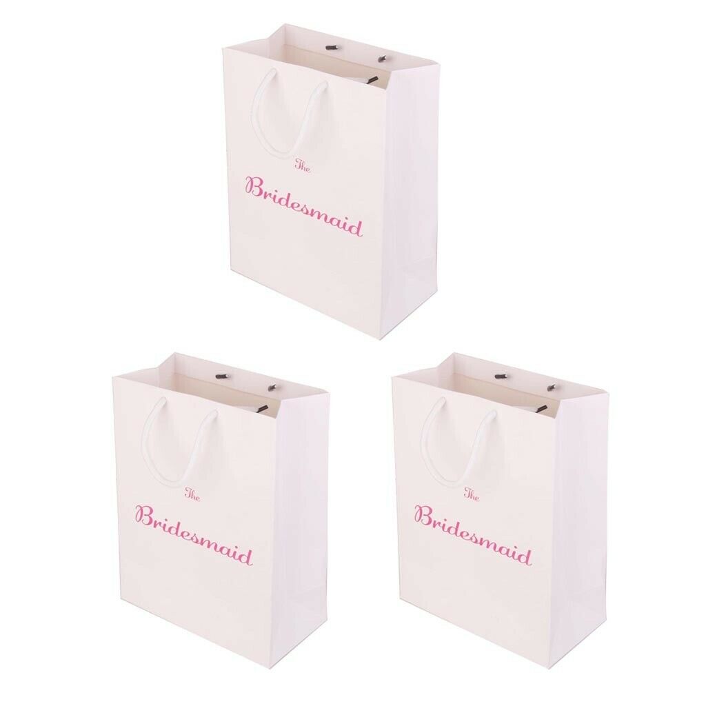 Paper Gift Bags Bulk with Handles for Shopping, Packaging, Retail, Party, Craft,