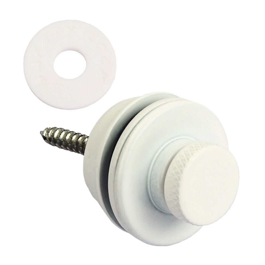 Guitar Flat Head Strap Lock Button