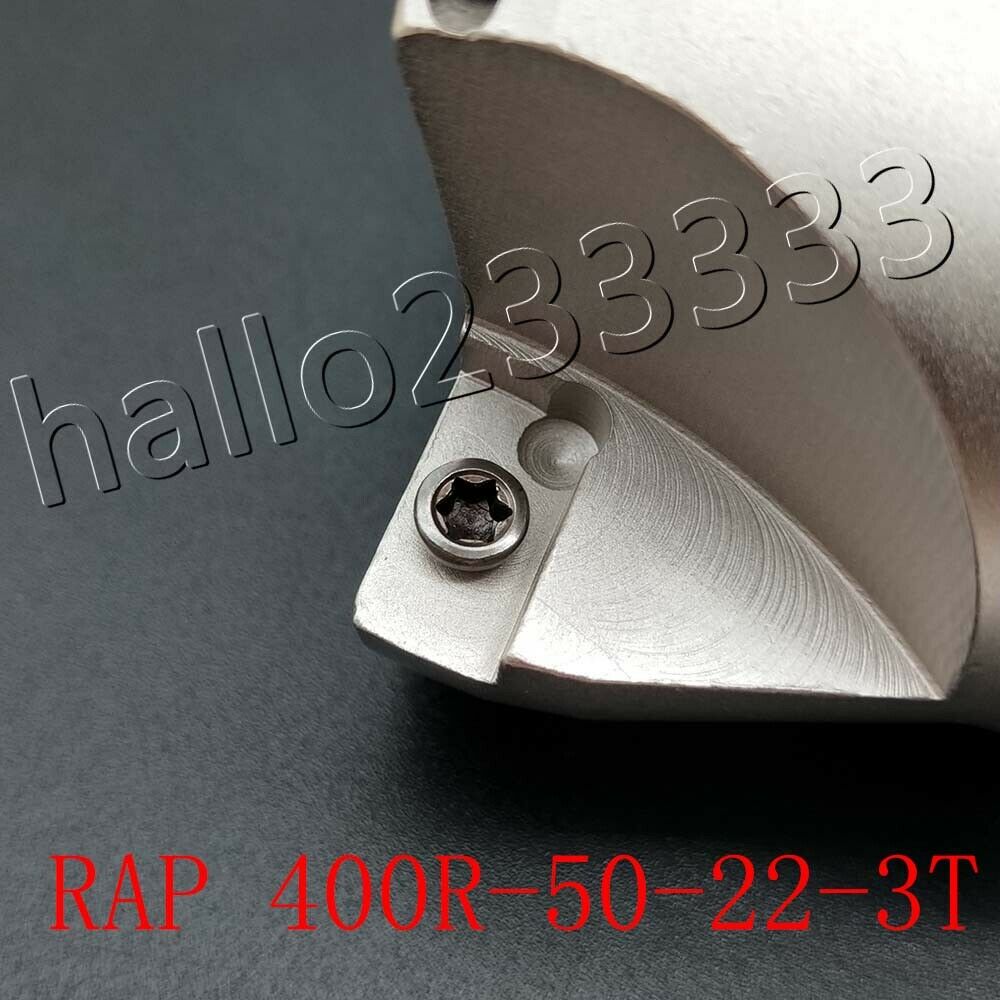 75° RAP 400R-50-22-3T indexable face milling cutter tool for APMT1604 /APKT 1604
