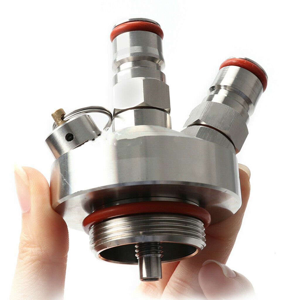Stainless Steel Keg Beer Dispenser Craft Growler + 30cm/12'' Beer Hose