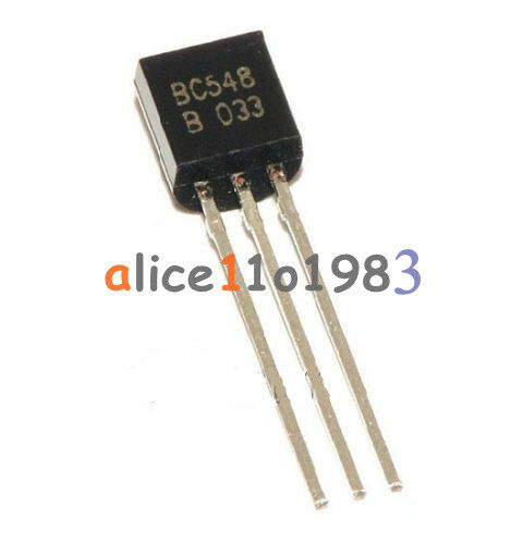 50PCS TO-92 BC548 NPN 30V 0.1A Transistor