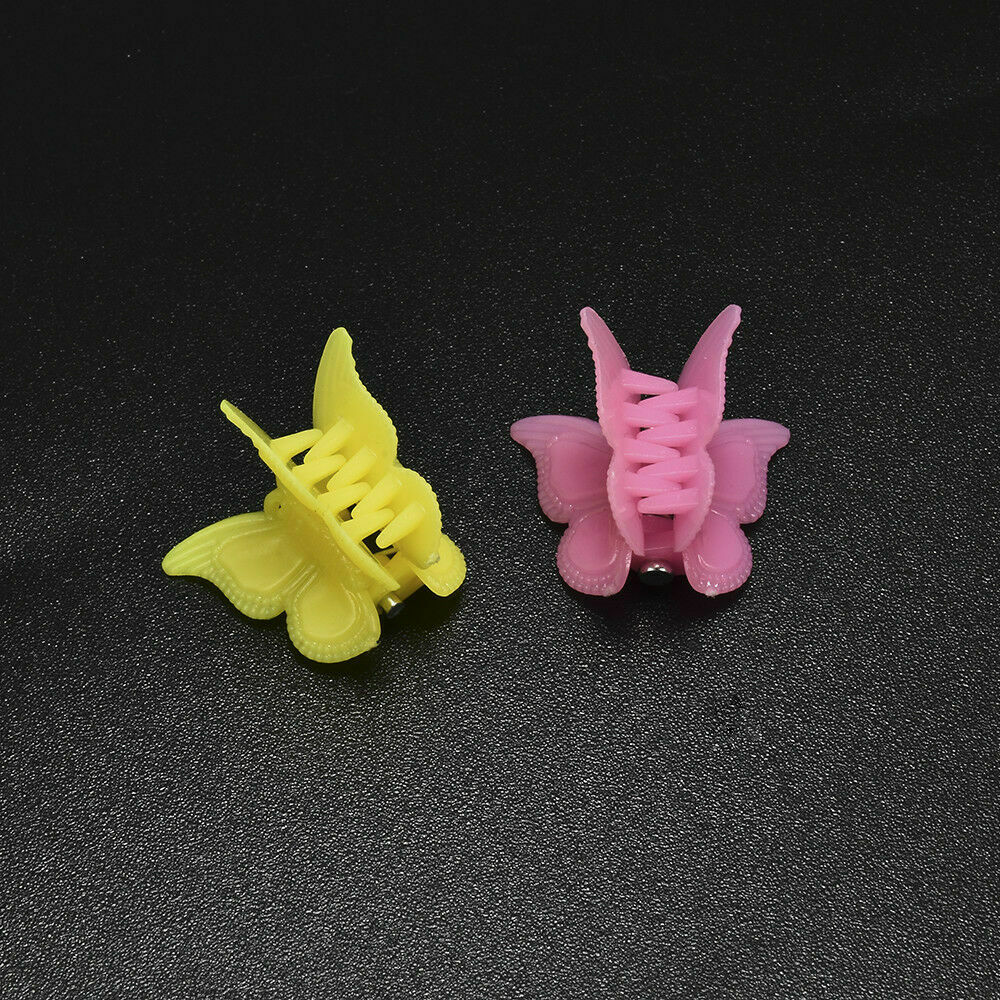 20x/SET Cute Girls Barrettes Headdress Hairpin Mini Butterfly Hair Claw Clips