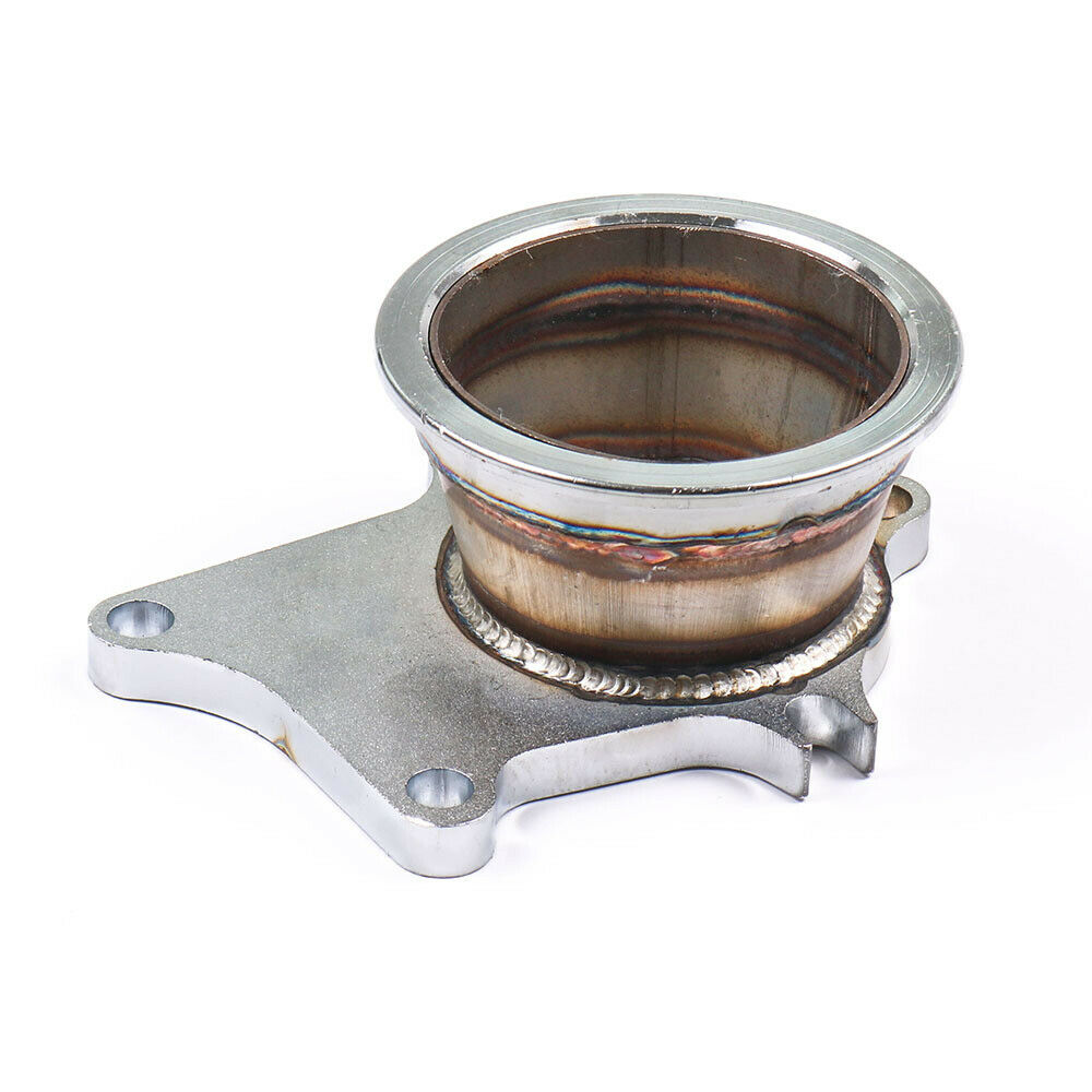 For T3/T4 Turbo 5 Bolt to 3" V-Band Flange Turbo Adaptor Stainless Steel Adapter