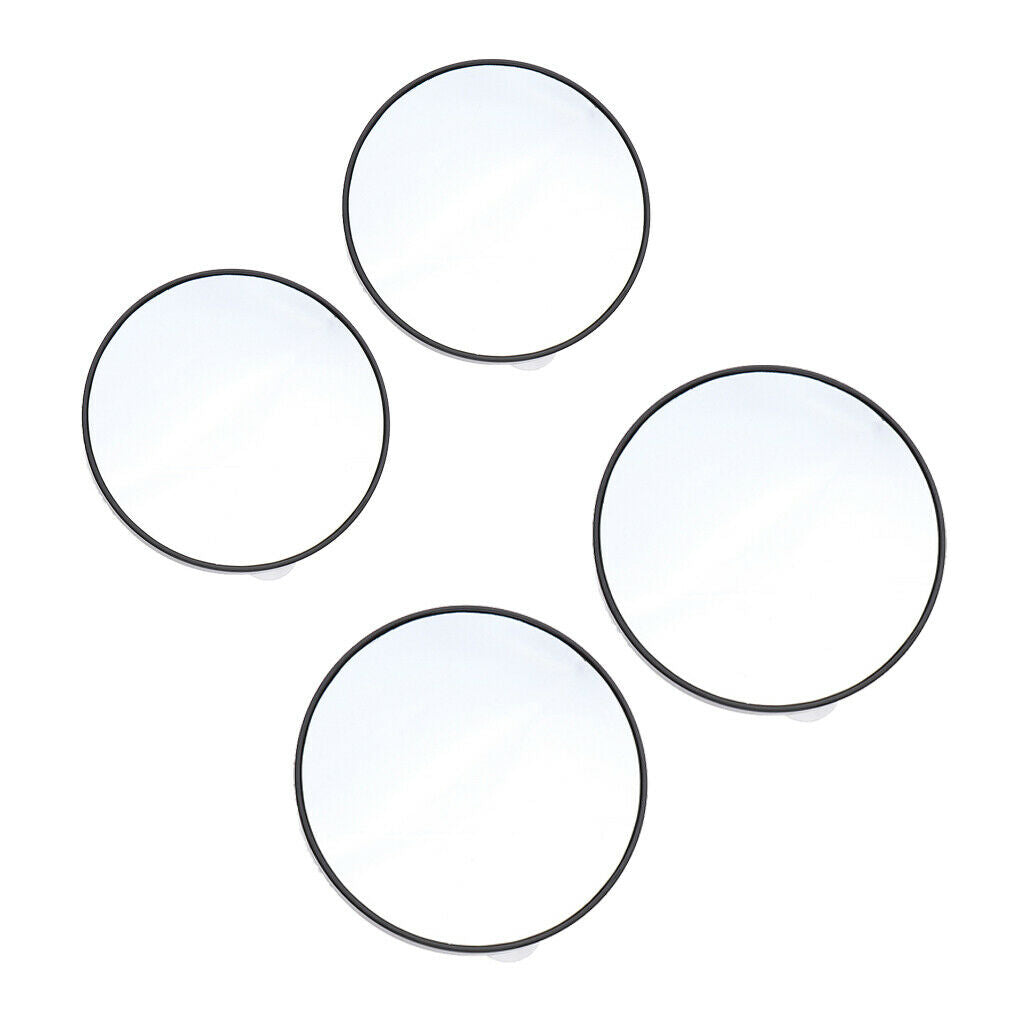 4x Travel Wall Suction Mirror 10X & 15X Magnifying Makeup Cosmetic Mirrors