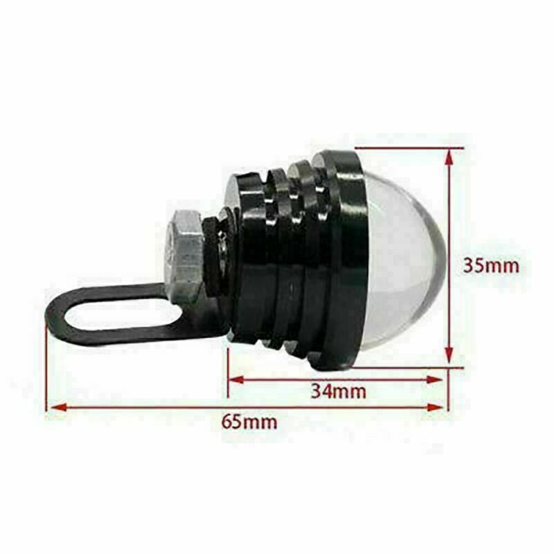 2x Car Eagle Eye Lamps LED DRL Fog Daytime Running Light Tail Backup Amber 3000k