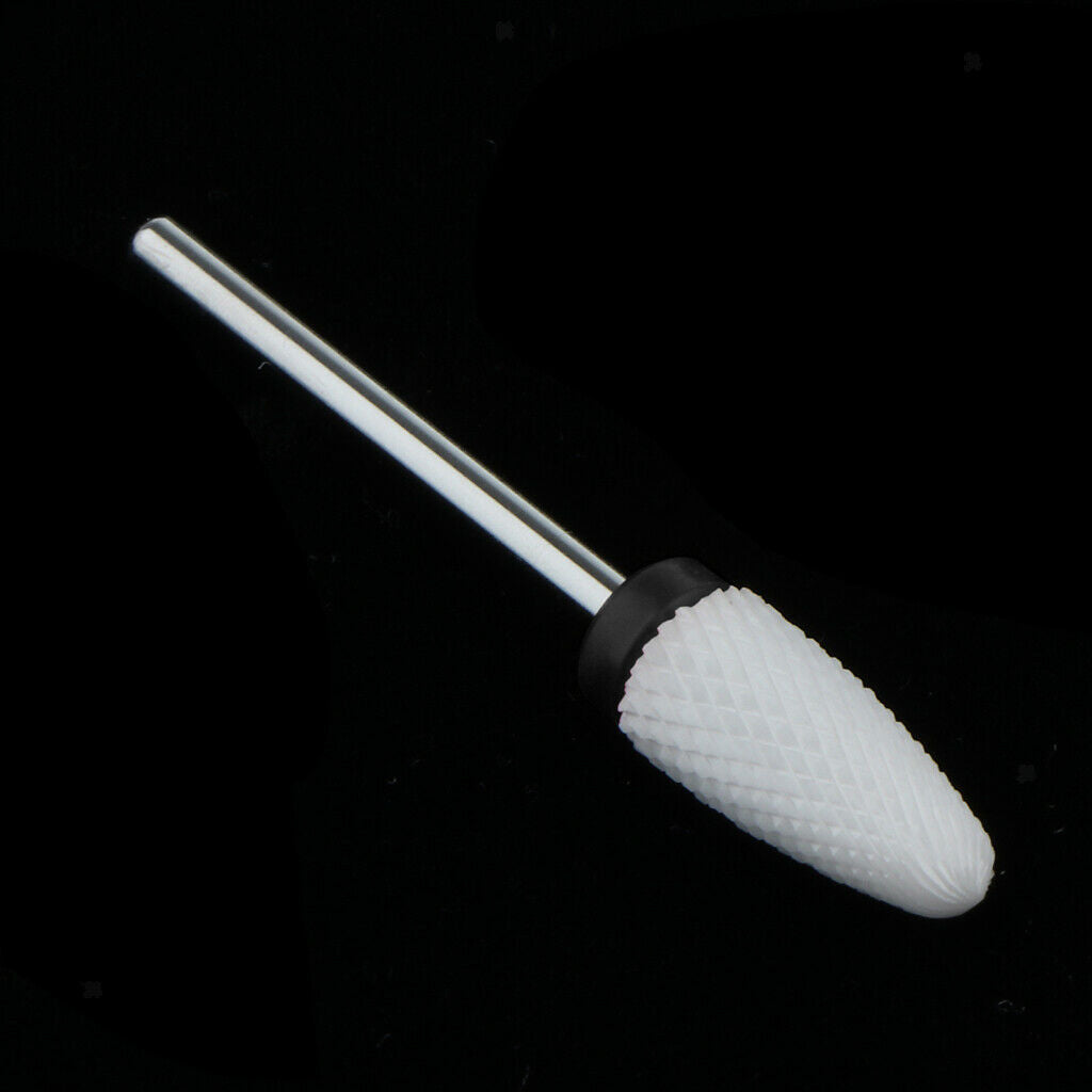 Ceramic Nail Art Polishing Head Electric Drill Bit Grinding Manicure Tool TC034