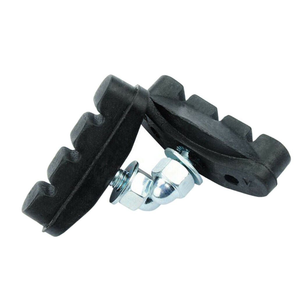 Pack of 2 Bike C Brake Pads Bicycle Caliper Blocks Universal Cycle Parts
