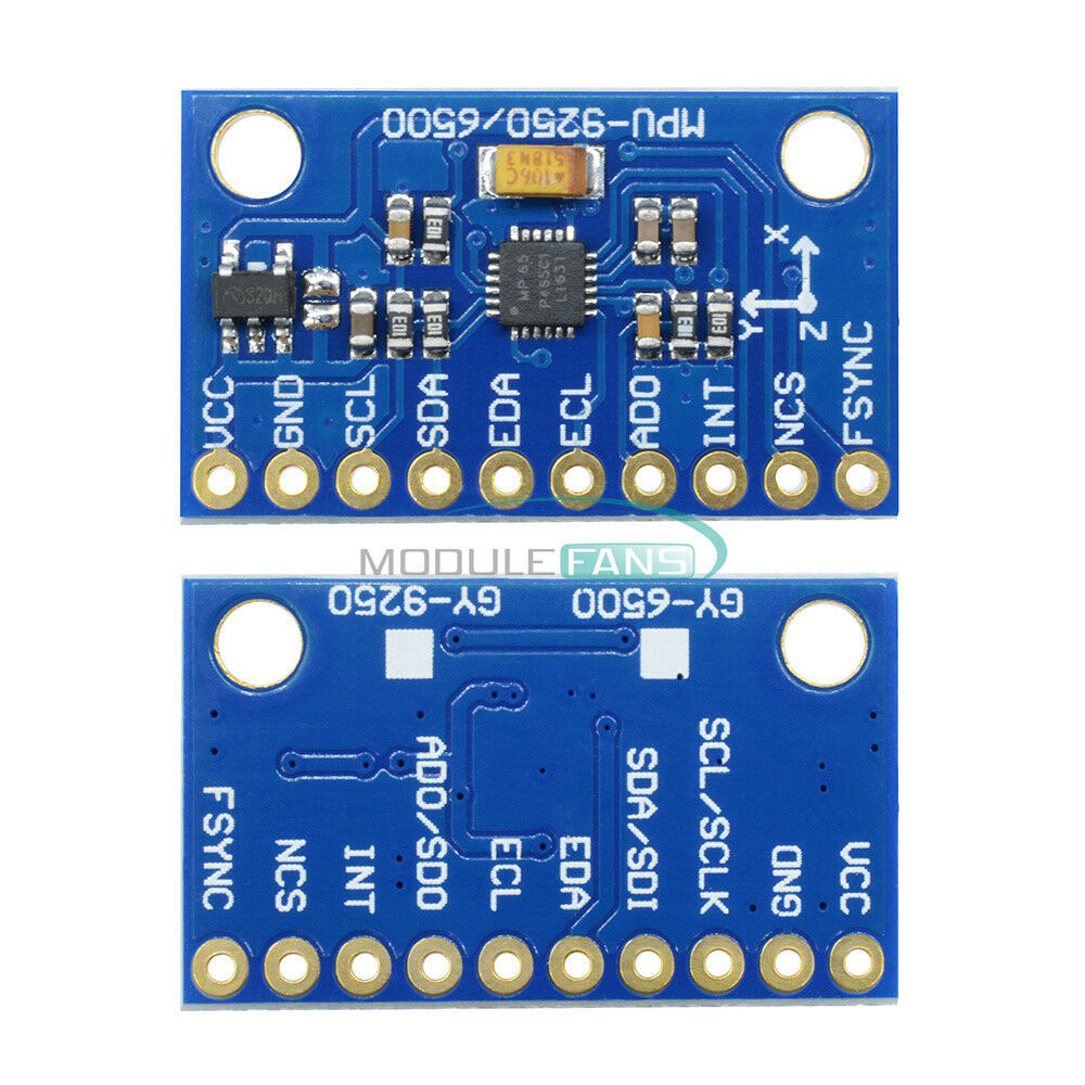 3-axis 6DOF MPU 6500 Sensor Module Gyroscope Acceleration SPI/IIC For Arduino