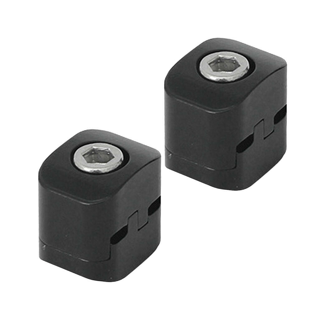 2 Pieces Archery Drop Away Arrow Rest Clamp Buckle Fastener Clip Black