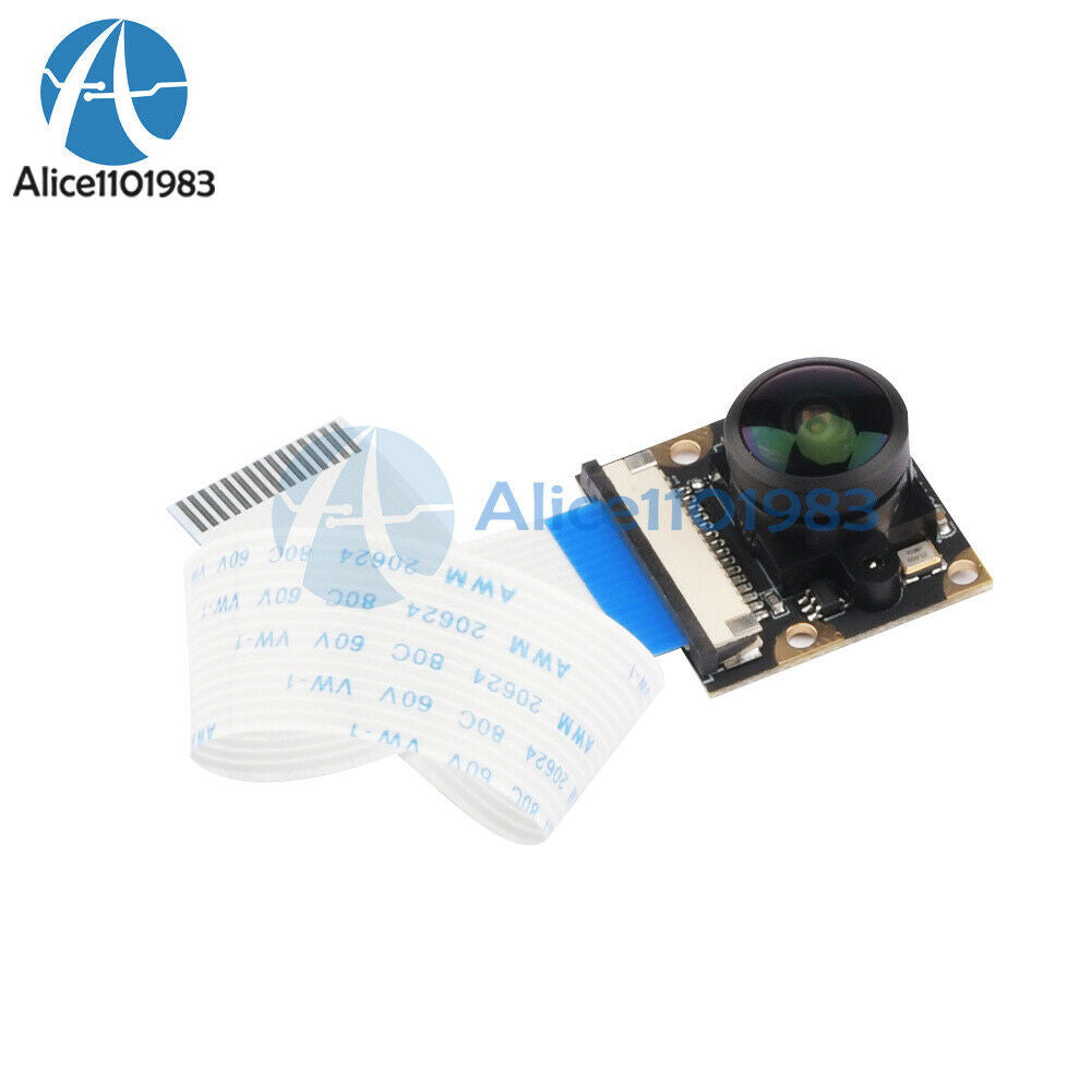 OV5647 5MP 160 Degree Fisheye Wide-angle Lens Camera Module for Raspberry Pi 3 4