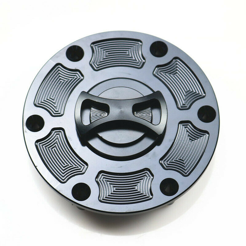 Black Sport Fuel Gas Tank Cap Cover for BMW R1200RT R1200GS AD R1200RS R1200R