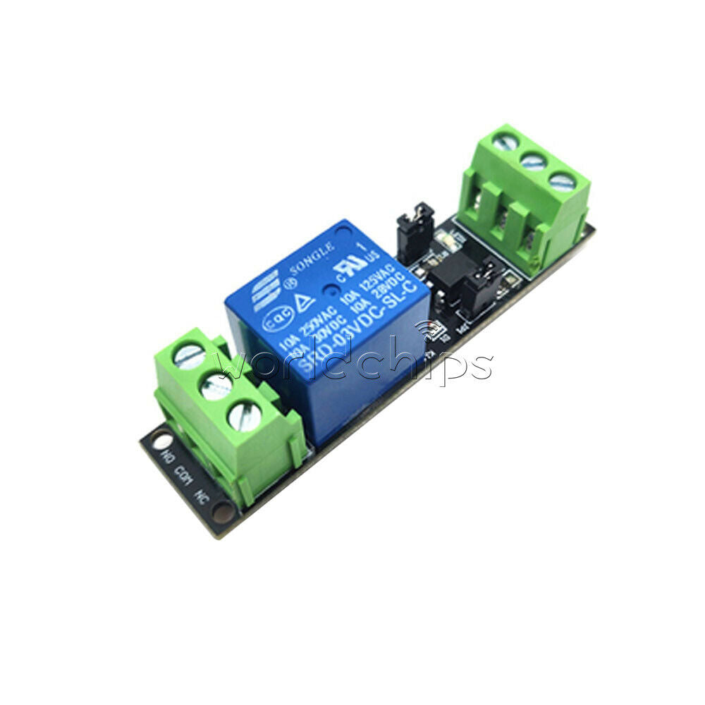 3V 10A Single-channel Relay Isolation Drive Control Module High Level Board